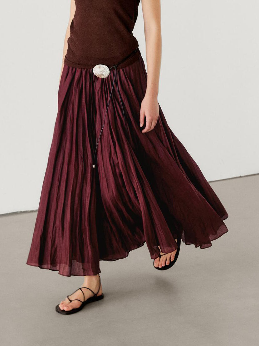 Mirjam™ - Oversized Jumper and Mohair Blend Skirt Set
