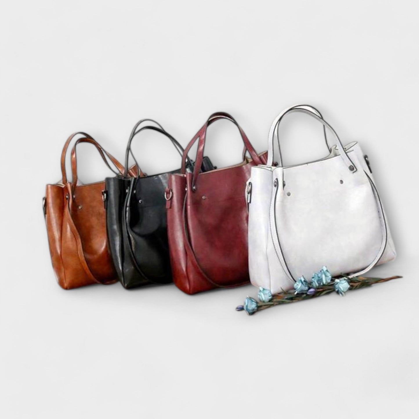 Eline - 4-piece vintage bag set