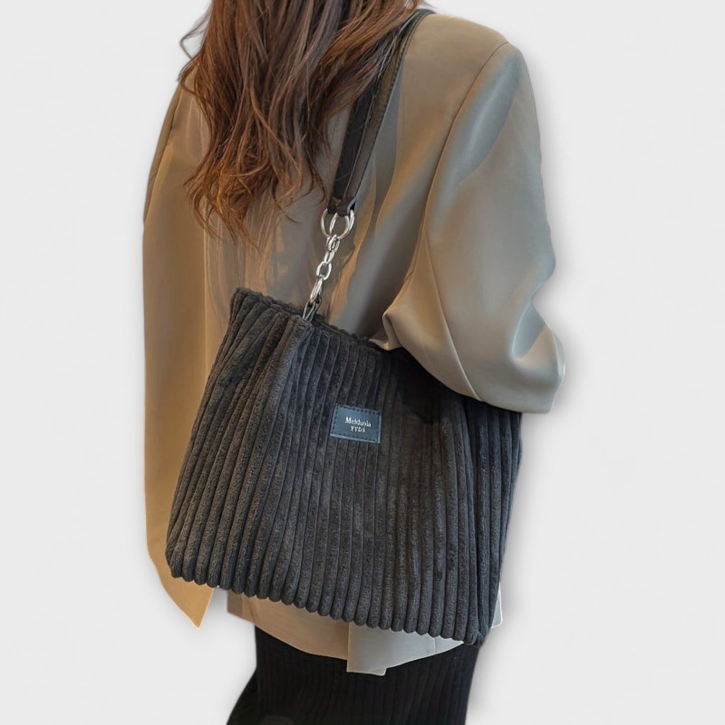 Eline - Soft Cord Shoulder Bag