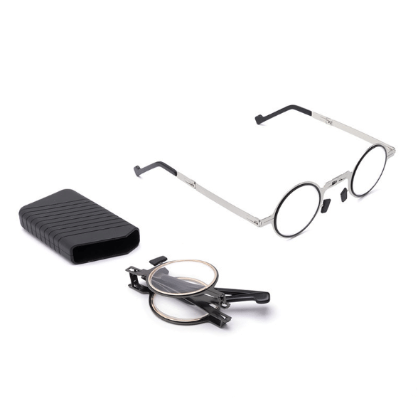 VisionFlex - compact folding reading glasses with radiation protection