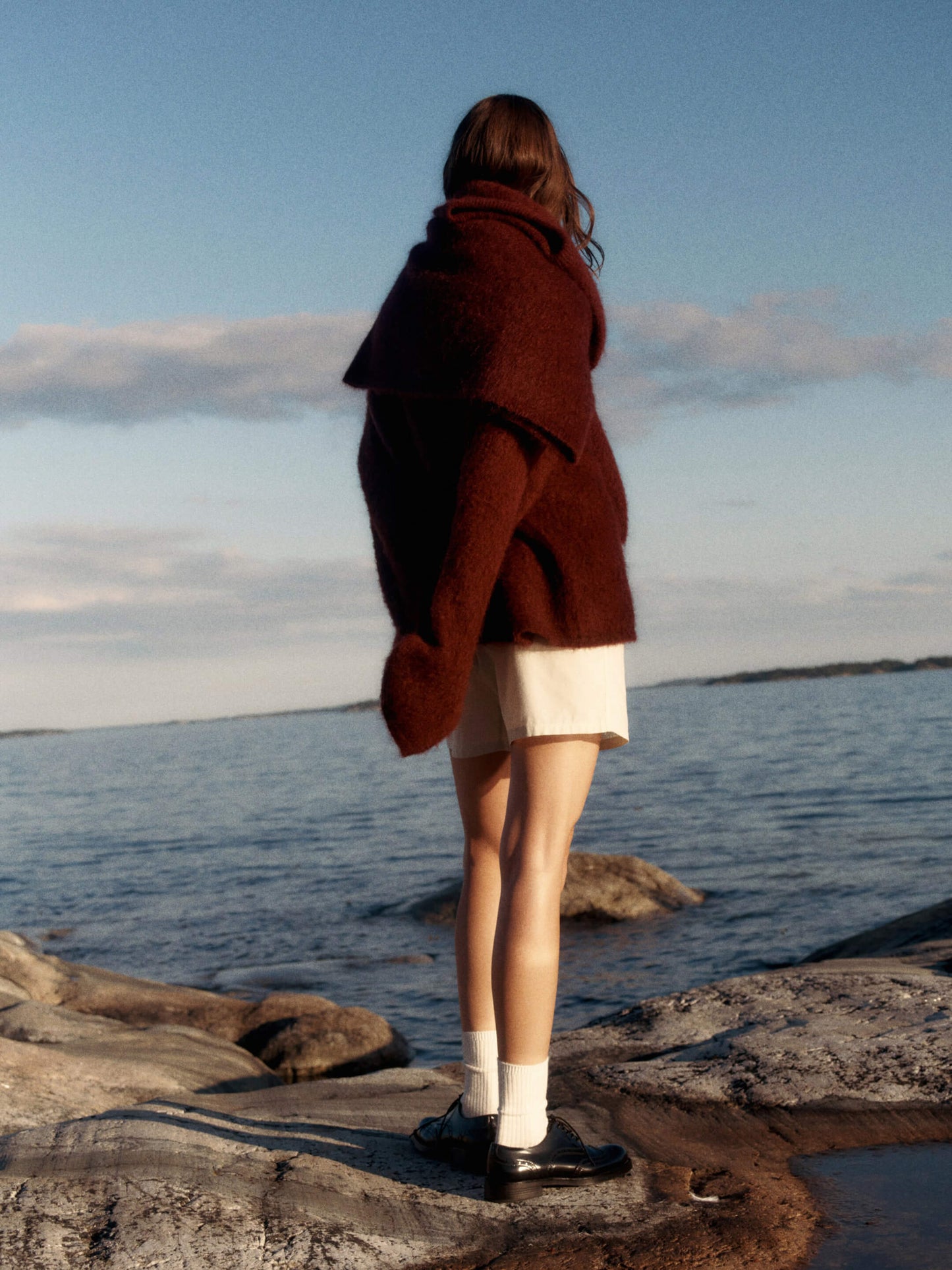 Mirjam™ - Oversized Jumper and Mohair Blend Skirt Set