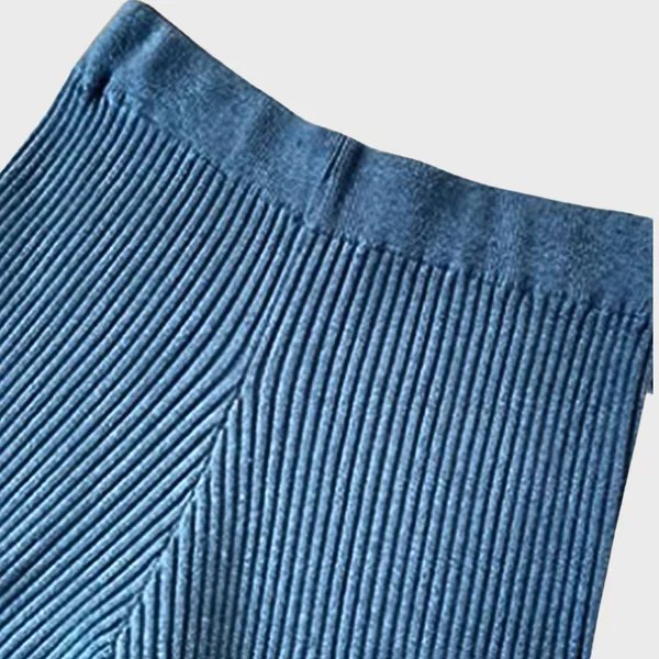 Ingrid | Women's Ribbed Knitted Set