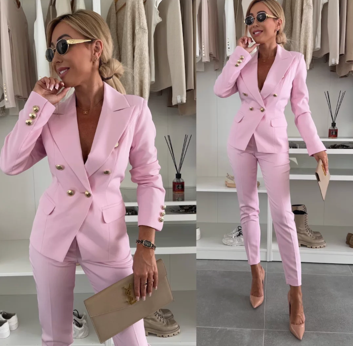 Amory™ - Chic and Elegant Set – Blazer and Trousers