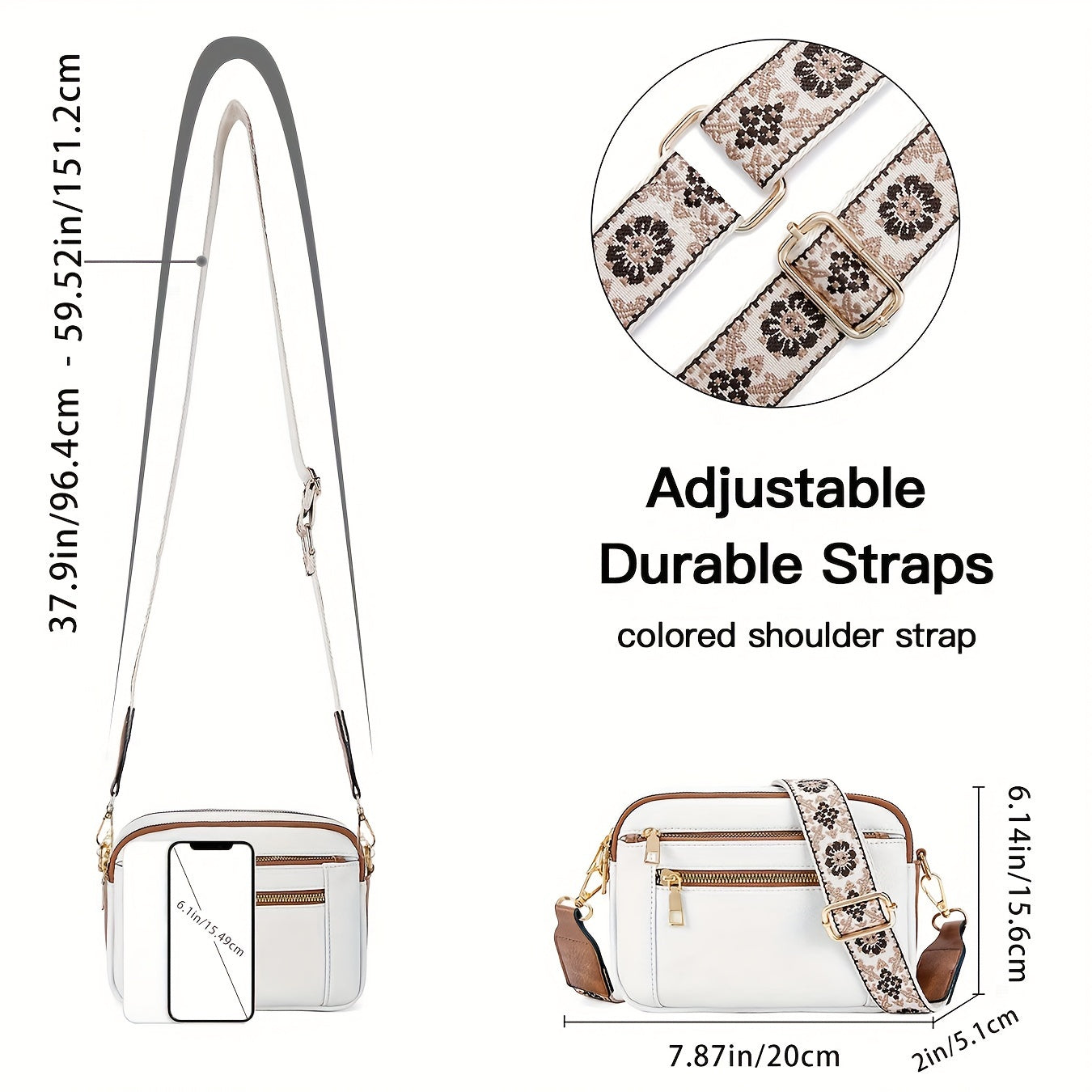 Eline - Crossbody bag made from vegan leather