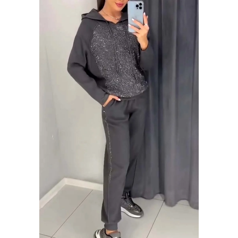 Cécile™ - Casual Hooded Set and Trousers for Women
