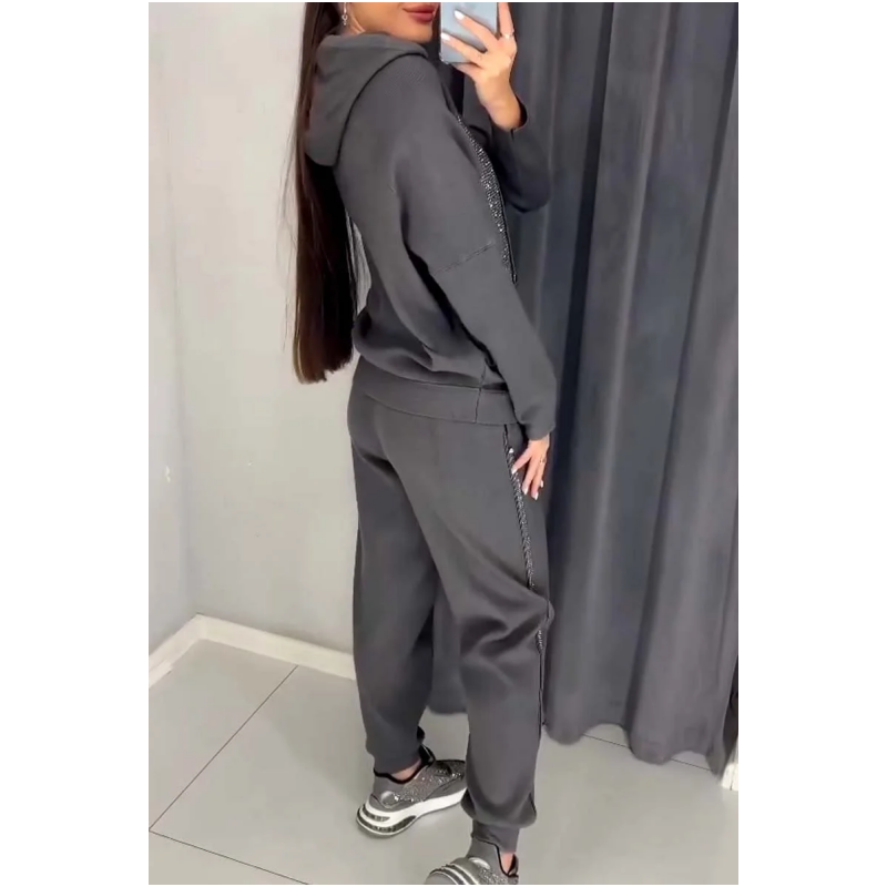 Cécile™ - Casual Hooded Set and Trousers for Women