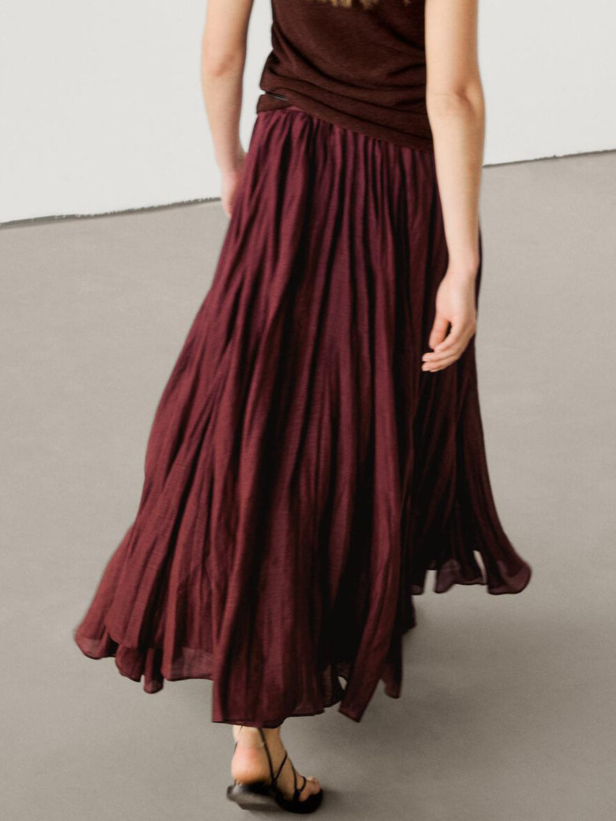 Mirjam™ - Oversized Jumper and Mohair Blend Skirt Set