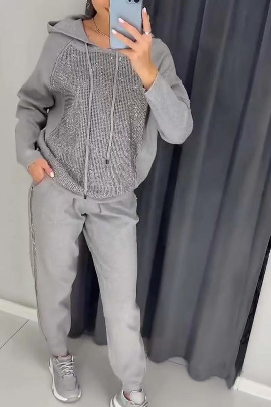 Cécile™ - Casual Hooded Set and Trousers for Women