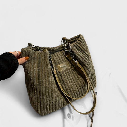 Eline - Soft Cord Shoulder Bag