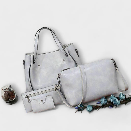 Eline - 4-piece vintage bag set