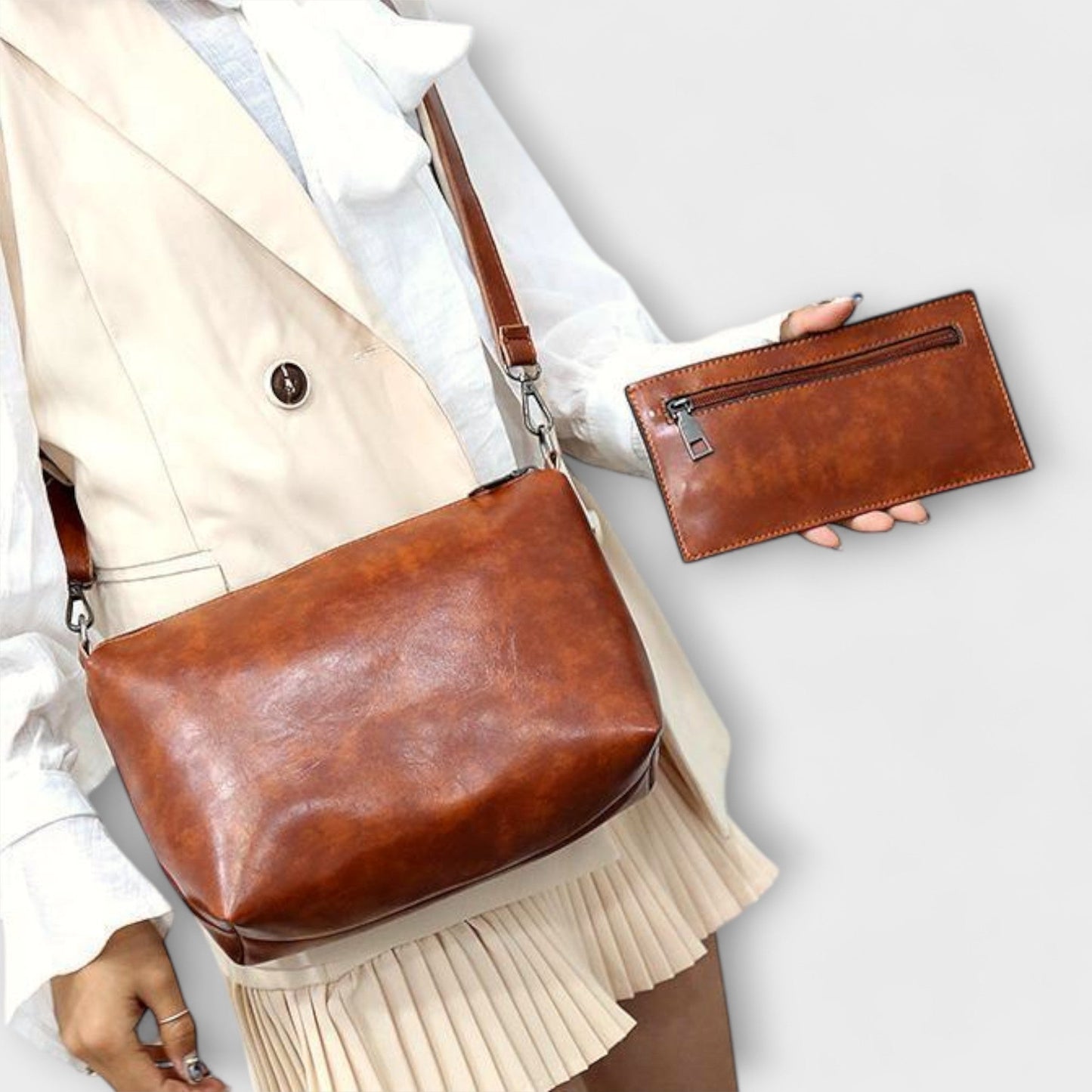Eline - 4-piece vintage bag set