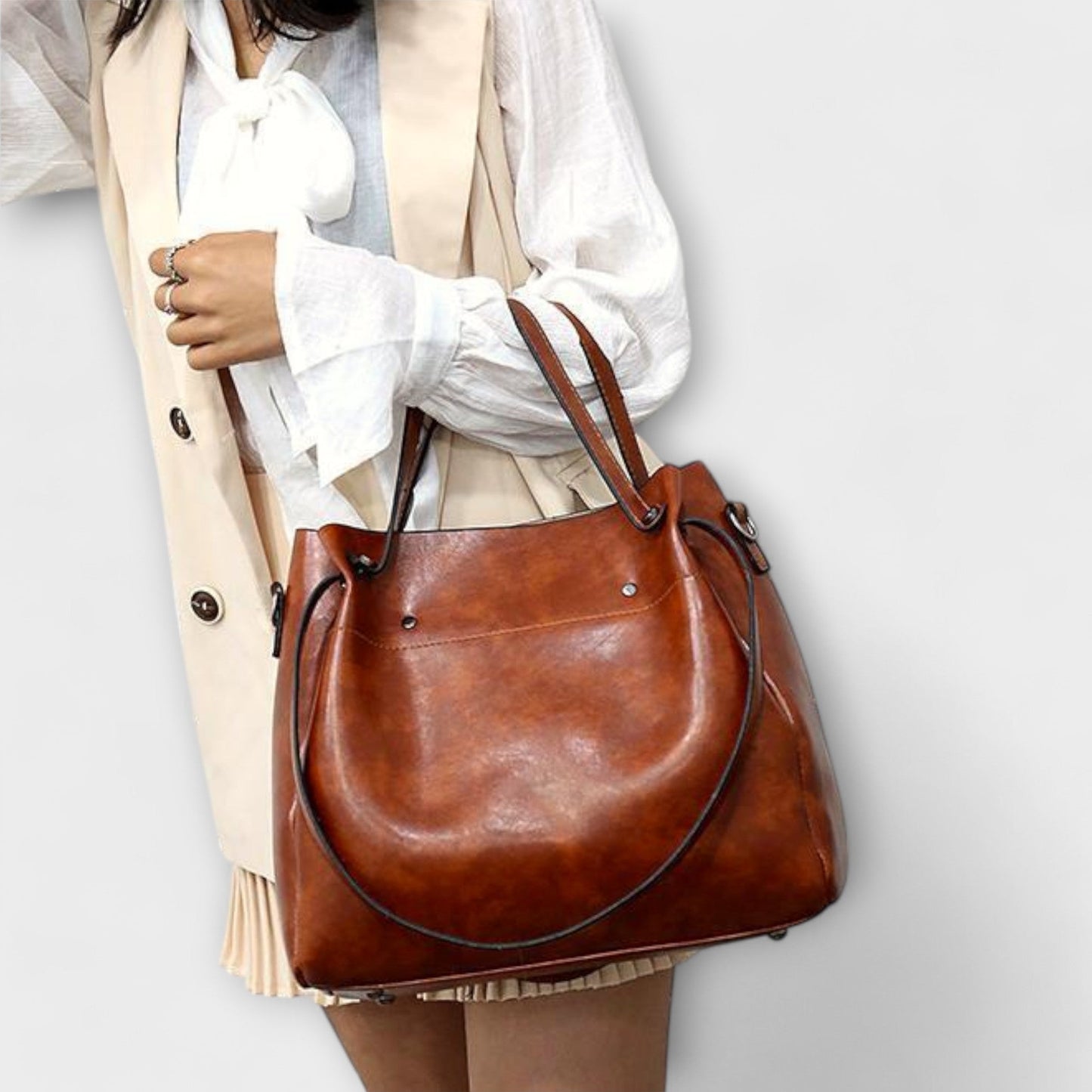 Eline - 4-piece vintage bag set