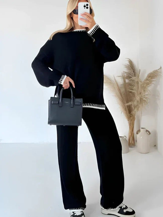 Jenna | Women's Sweater and Trousers Set