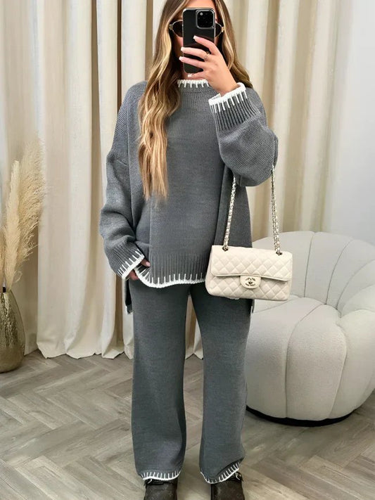 Jenna | Women's Sweater and Trousers Set