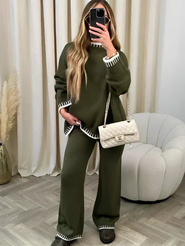 Jenna | Women's Sweater and Trousers Set