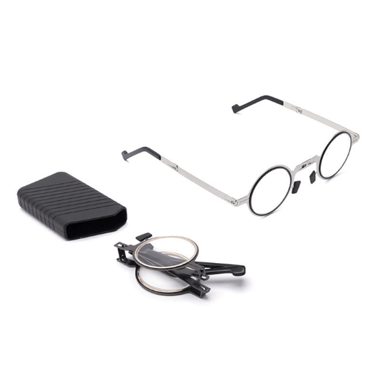 VisionFlex - compact folding reading glasses with radiation protection