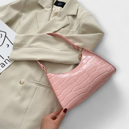 Eline. Glossy Leather Bag