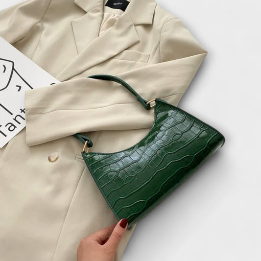 Eline. Glossy Leather Bag