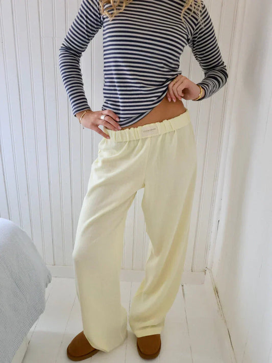 Variant image for Lounge Pants Women | Wide Leg Lounge Trousers for Everyday Wear | Emily-25