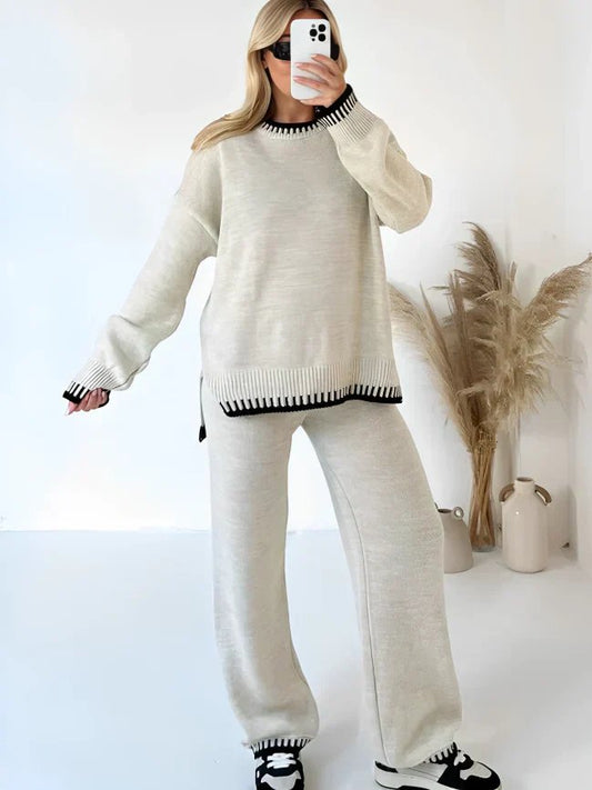 Jenna | Women's Sweater and Trousers Set