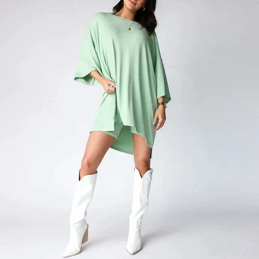 Alicia | Oversized Tunic & Shorts Set
