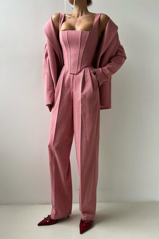 Renata™ - 3-Piece Suit with Double-Breasted Blazer