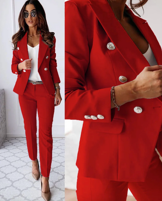 Amory™ - Chic and Elegant Set – Blazer and Trousers
