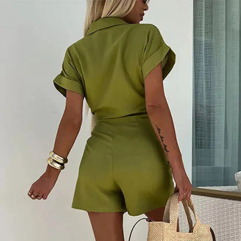 Lexa™ - Sexy Cotton and Linen Jumpsuit for Women