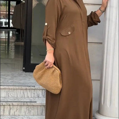 Danae™ - Casual 2-Piece Set in Solid Colour for Women