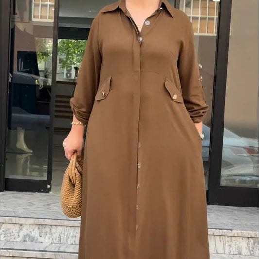 Danae™ - Casual 2-Piece Set in Solid Colour for Women