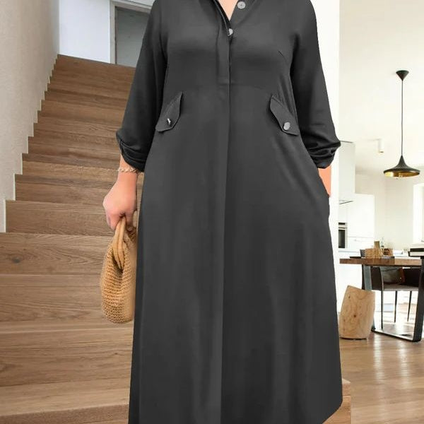 Danae™ - Casual 2-Piece Set in Solid Colour for Women
