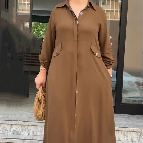 Danae™ - Casual 2-Piece Set in Solid Colour for Women