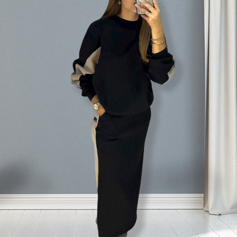 Margaretha™ - Elegant Colour-Block Vintage Set