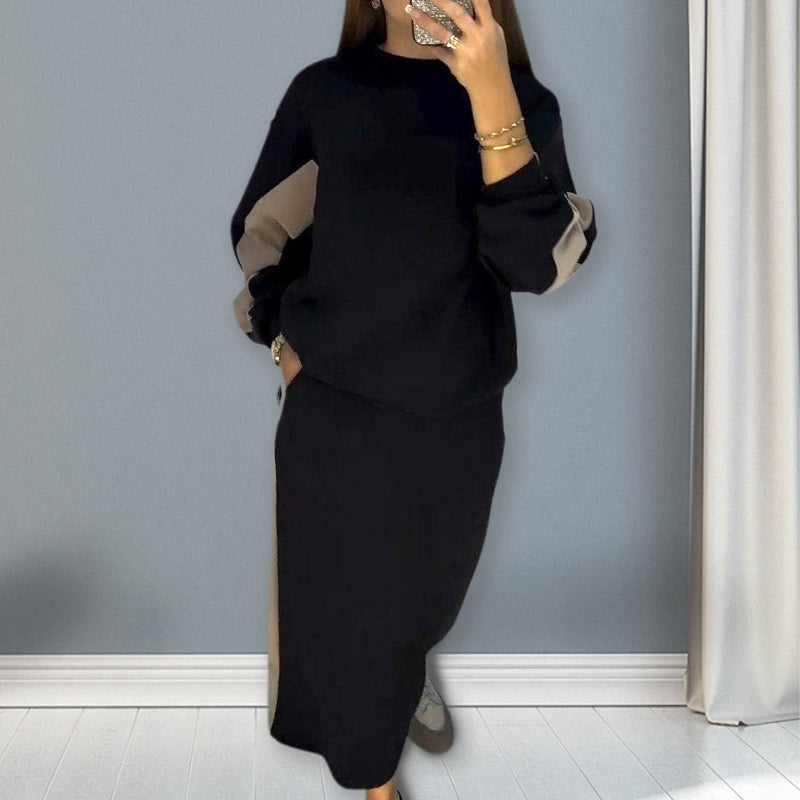 Margaretha™ - Elegant Colour-Block Vintage Set