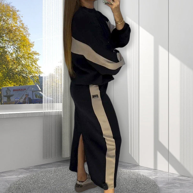 Margaretha™ - Elegant Colour-Block Vintage Set